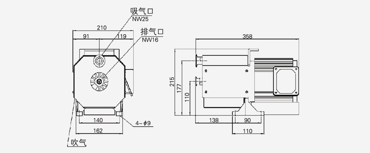 DVSL-100C无油涡旋真空泵优势